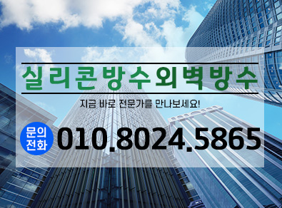 안양실리콘방수외벽방수